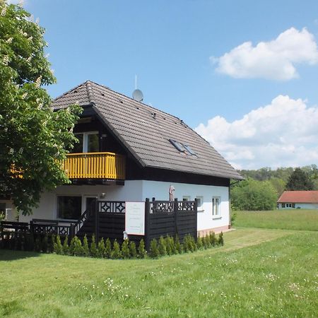 Ferienhaus Moni Mit 2 Separaten Wohnungen Am Silbersee Frielendorf Exteriér fotografie