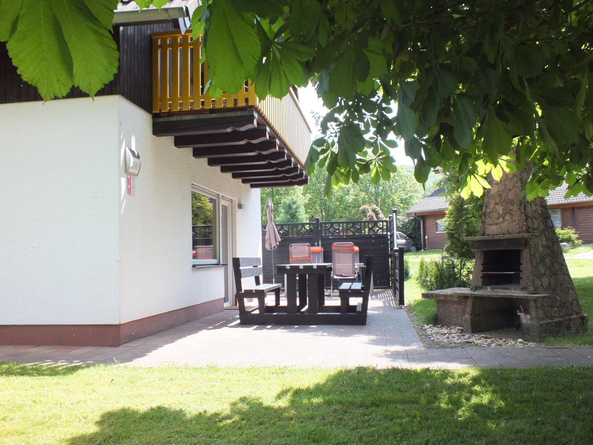 Ferienhaus Moni Mit 2 Separaten Wohnungen Am Silbersee Frielendorf Exteriér fotografie