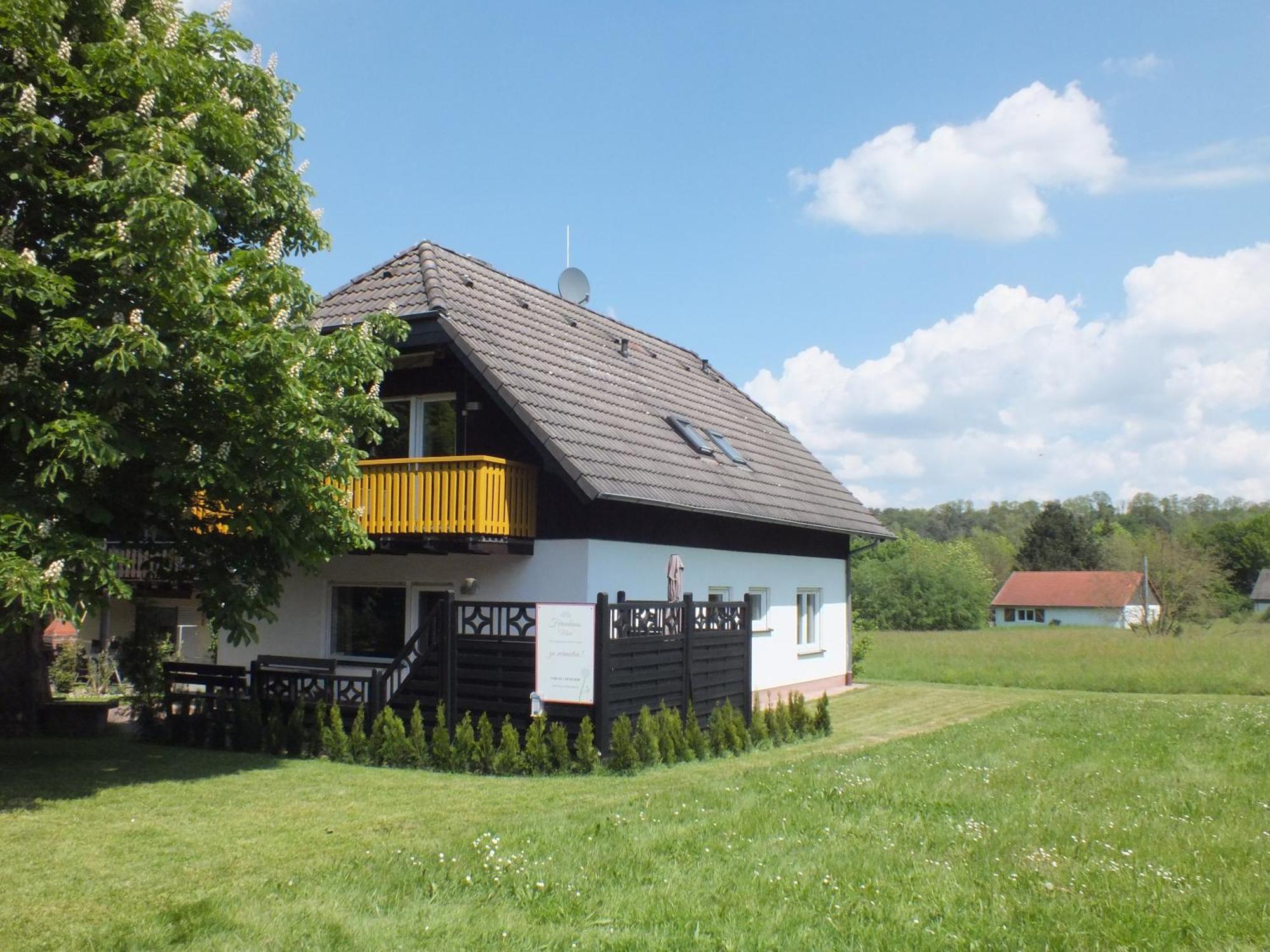 Ferienhaus Moni Mit 2 Separaten Wohnungen Am Silbersee Frielendorf Exteriér fotografie